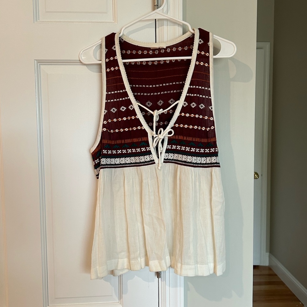 Knit tank top